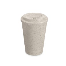 COPO FIBRA DE ARROZ C/ TAMPA 400ML para eventos