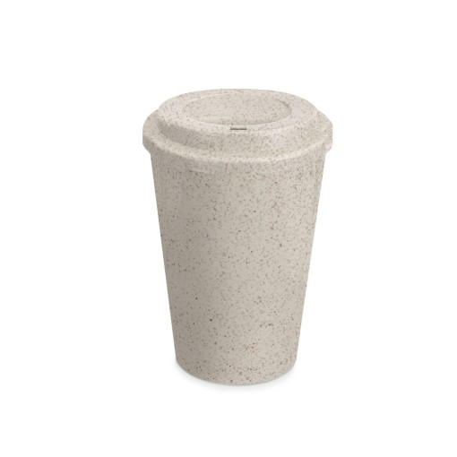 COPO FIBRA DE ARROZ C/ TAMPA 400ML para eventos