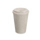 COPO FIBRA DE ARROZ C/ TAMPA 400ML para eventos
