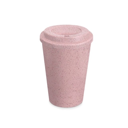 COPO FIBRA DE ARROZ C/ TAMPA 400ML para eventos