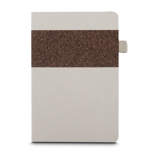 CADERNO FIBRA DE CANA E CAFÉ para empresas