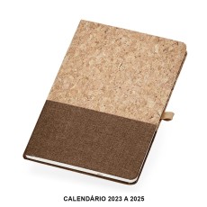 CADERNETA A5 CORTIÇA Personalizado