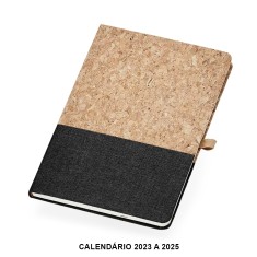 CADERNETA A5 CORTIÇA Personalizado