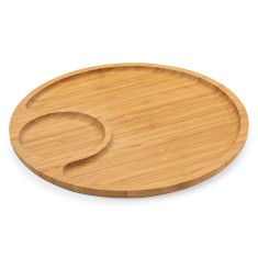 PETISQUEIRA REDONDA DE BAMBU 32*32CM para brinde corporativo