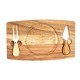 KIT QUEIJO 2 PÇS + TÁBUA REDONDA para eventos
