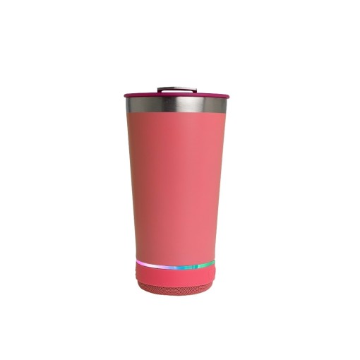 COPO TÉRMICO 400ML COM CAIXA DE SOM Promocional