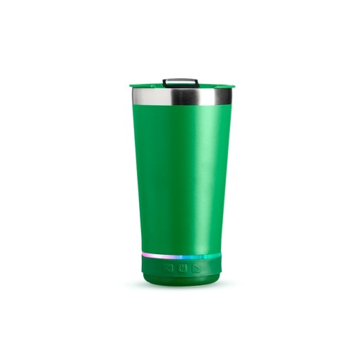 COPO TÉRMICO 400ML COM CAIXA DE SOM Promocional