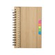 CADERNO A5 BAMBU para brinde corporativo