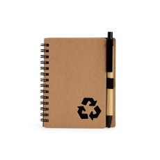 CADERNO ECOLÓGICO COM CANETA para empresas