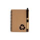 CADERNO ECOLÓGICO COM CANETA para empresas