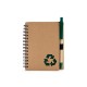 CADERNO ECOLÓGICO COM CANETA para empresas