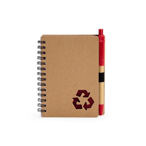 CADERNO ECOLÓGICO COM CANETA para empresas