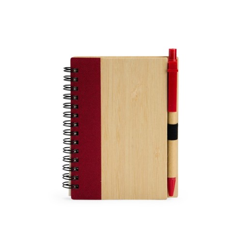 CADERNO ECOLÓGICO COM CANETA Brindes