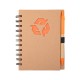 CADERNO ECOLÓGICO COM CANETA Personalizado
