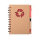 CADERNO ECOLÓGICO COM CANETA Personalizado