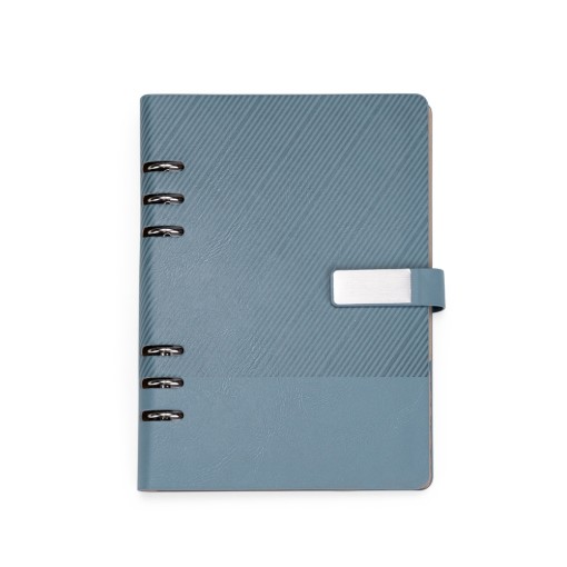 CADERNO FICHÁRIO COURO SINTÉTICO Personalizado