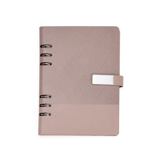 CADERNO FICHÁRIO COURO SINTÉTICO Personalizado