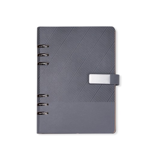 CADERNO FICHÁRIO COURO SINTÉTICO Personalizado