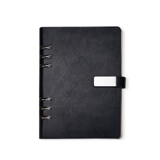 CADERNO FICHÁRIO COURO SINTÉTICO Personalizado
